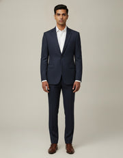 Blue Stripe Merino Wool Suit