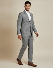 Prince of Wales check suit – walking