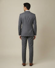 Grey Checks Merino Wool Suit