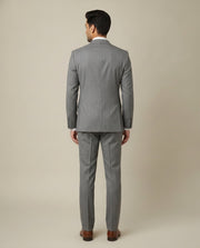 Grey Stripe Merino Wool Suit