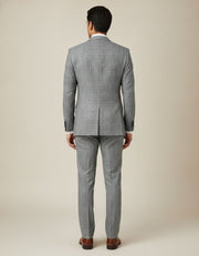 Prince of Wales check suit – back