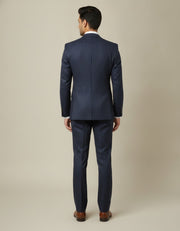 Blue Stripe Merino Wool Suit