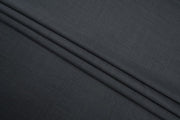 Dark Grey Prince of Wales Check Merino Wool Suit
