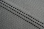 Grey Stripe Merino Wool Suit