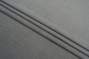 Grey Sharkskin Merino Wool Suit