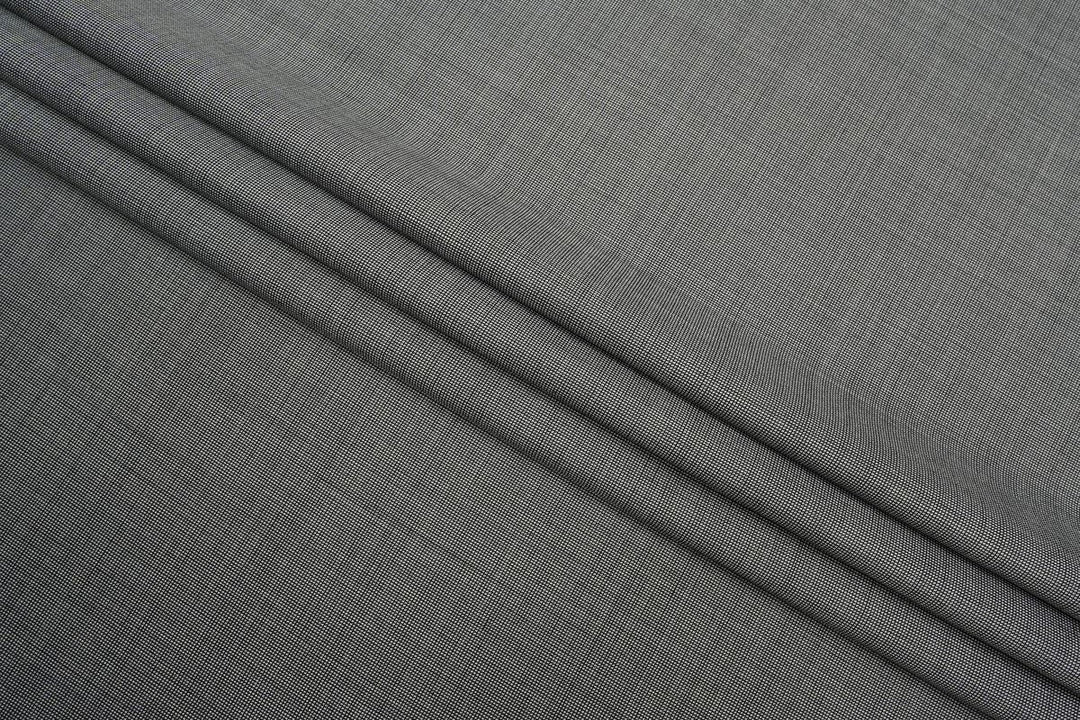 Grey Pick N Pick Merino Wool Suit