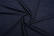 Dark Blue Stripe Merino Wool Suit