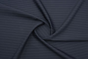 Dark Blue Stripe Merino Wool Suit