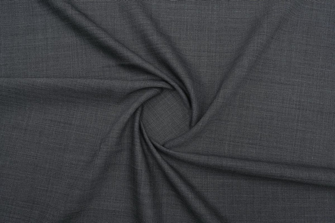 Grey Checks Merino Wool Jacket