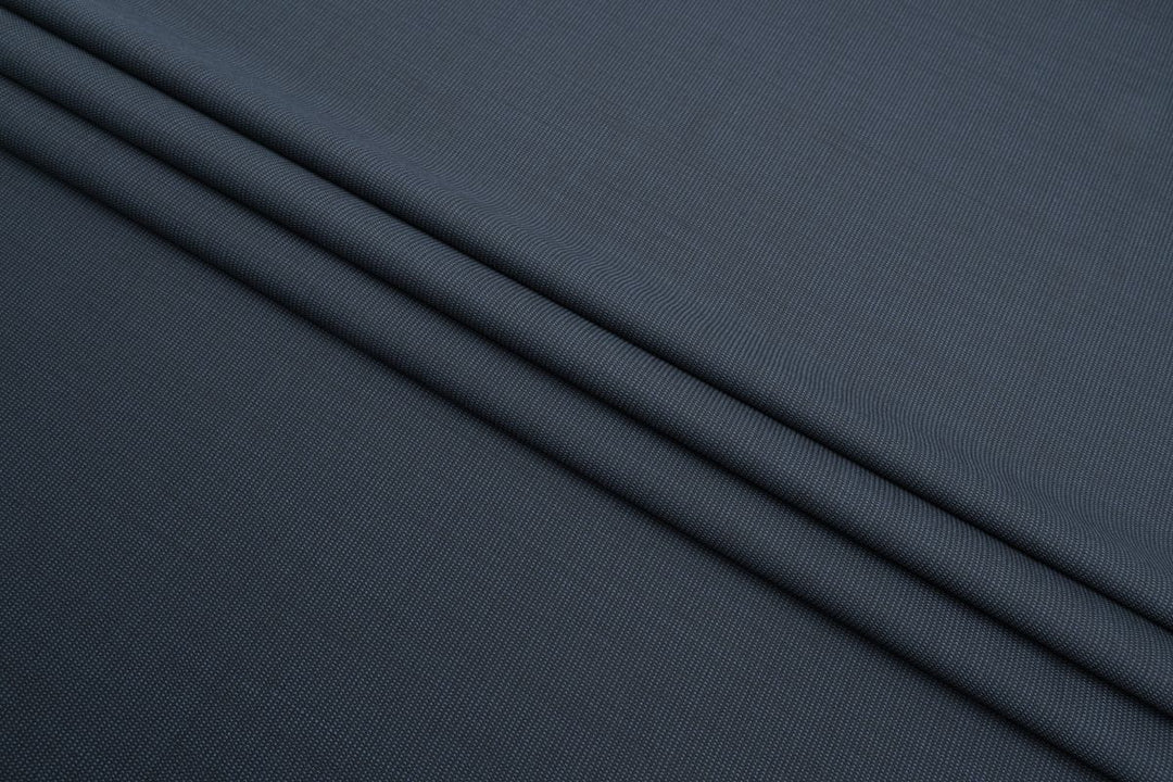 Dark Blue Pick N Pick Merino Wool Suit