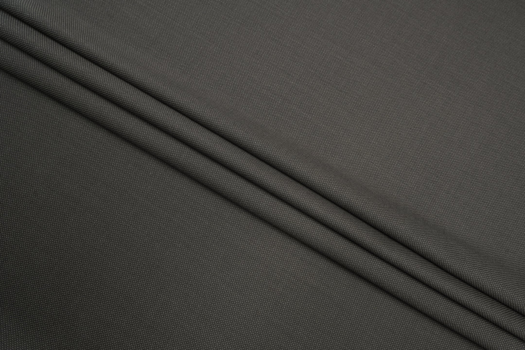 Brown Birdseye Merino Wool Suit