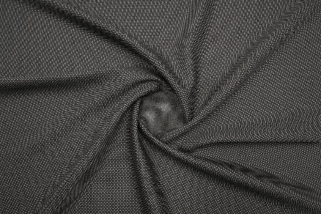 Brown Birdseye Merino Wool Suit