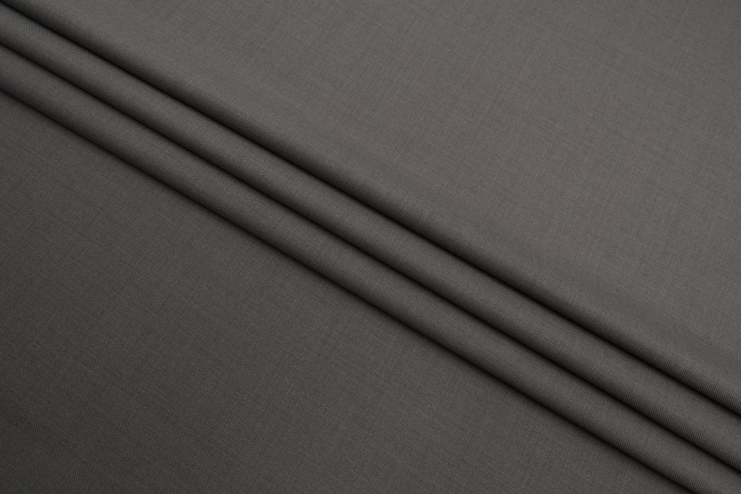 Olive Brown Solid/Plain Merino Wool Pant