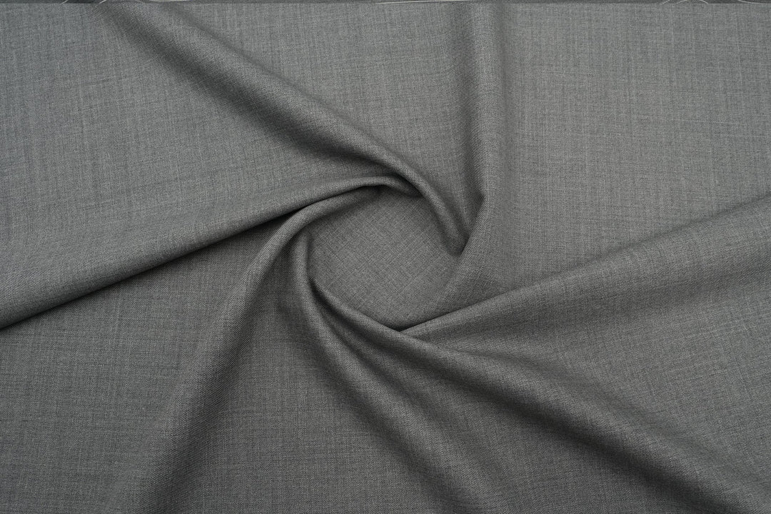 Slate Grey Solid/Plain Merino Wool Pant