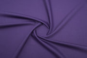 Purple Solid/Plain Merino Wool Suit