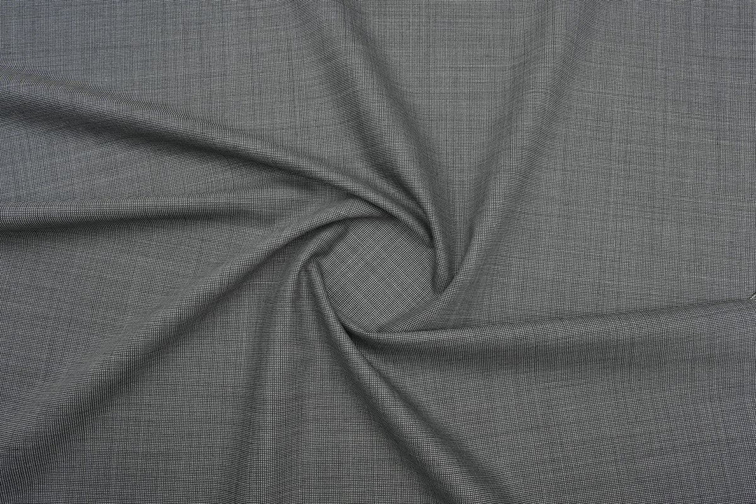 Grey Pick N Pick Merino Wool Suit