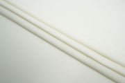 Cream Solid/Plain Merino Wool Suit