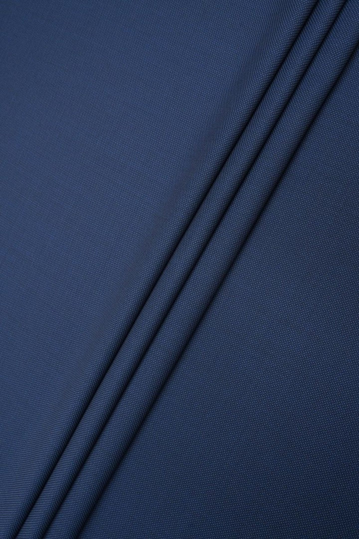 Blue birdseye fabric