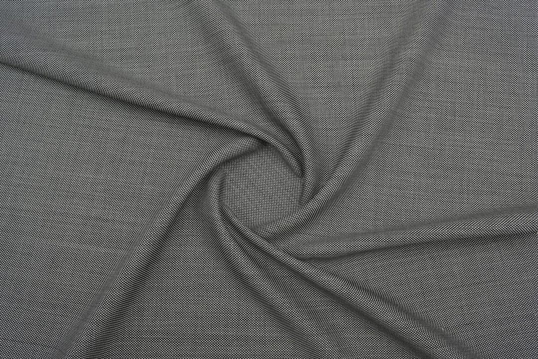 Grey Birdseye Merino Wool Suit