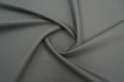 Grey Solid/Plain Merino Wool Suit