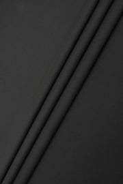 Black merino wool fabric