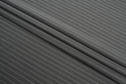 Dark Grey Stripe Merino Wool Suit