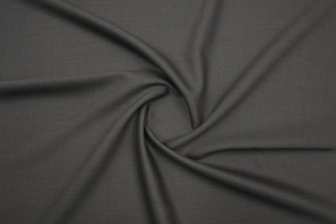 Brown Birdseye Merino Wool Suit