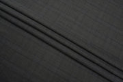 Dark Grey Glen Checks Merino Wool Suit
