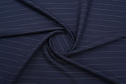 Blue Stripe Merino Wool Suit