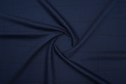 Blue Prince of Wales Check Merino Wool Suit