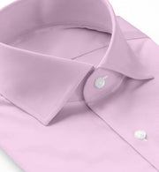 Purple Twill Micropattern Leonardo Shirt